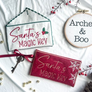 Santa's Magic Key With Tag for Homes, Without Chimneys : 