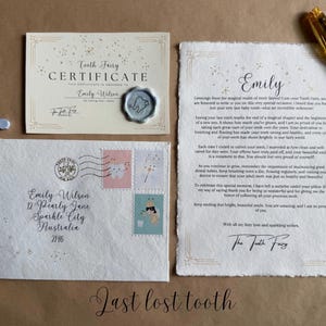 Tooth Fairy letter - commemorating your little one’s last tooth loss and encouraging them to look after their adult teeth
