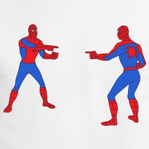 Spider-Man Meme Cut Dateien | Cricut | Silhouette Cameo | Svg Cut Dateien | Digitale Dateien | PDF | Eps | DXF | PnG | Spinnenmann