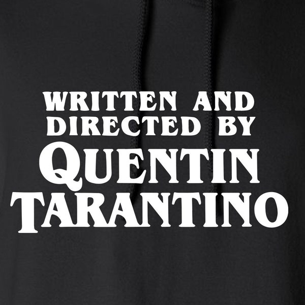 Written And Directed By Quentin Tarantino Cut Files | Cricut | Silhouette Cameo | Svg Cut Files | Digital Files | PDF | Eps | DXF | PnG