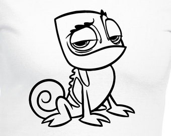 Pascal Chameleon Cut Files | Cricut | Silhouette Cameo | Svg Cut Files | Digital Files | PDF | Eps | DXF | PnG | Tangled