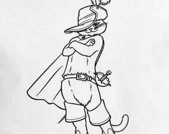 Puss In Boots Digital Cut Files | Cricut | Silhouette Cameo | Svg Cut Files | Digital Files | PDF | Eps | DXF | PnG | Shrek