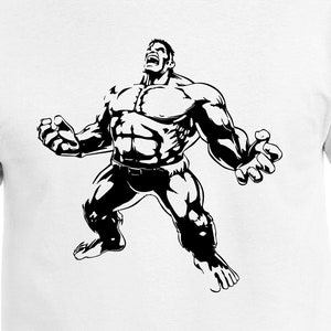 Hulk Cut Dateien | Cricut | Silhouette Cameo | Svg Cut Dateien | Digitale Dateien | PDF | Eps | DXF | PnG | Der unglaubliche Hulk