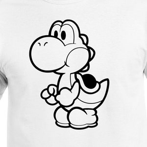 Yoshi Cut Dateien | Cricut | Silhouette Cameo | Svg Cut Dateien | Digitale Dateien | PDF | Eps | DXF | PnG | Super Mario