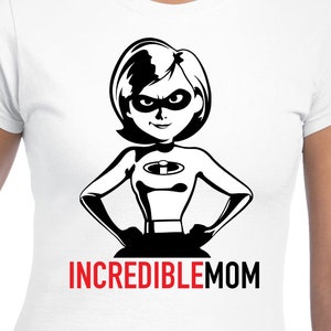 Ongelooflijke Mom Cut Files | Cricut | Silhouette Cameo | Svg Cut Bestanden | Digitale bestanden | PDF-| Eps | DXF | PnG | De Incredibles