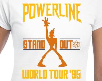 Powerline World Tour Cut Files | Cricut | Silhouette Cameo | Svg Cut Files | Digital Files | PDF | Eps | DXF | PnG | Goofy Movie