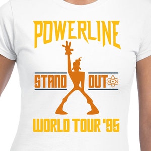 Powerline World Tour Cut Files | Cricut | Silhouette Cameo | Svg Cut Files | Digital Files | PDF | Eps | DXF | PnG | Goofy Movie