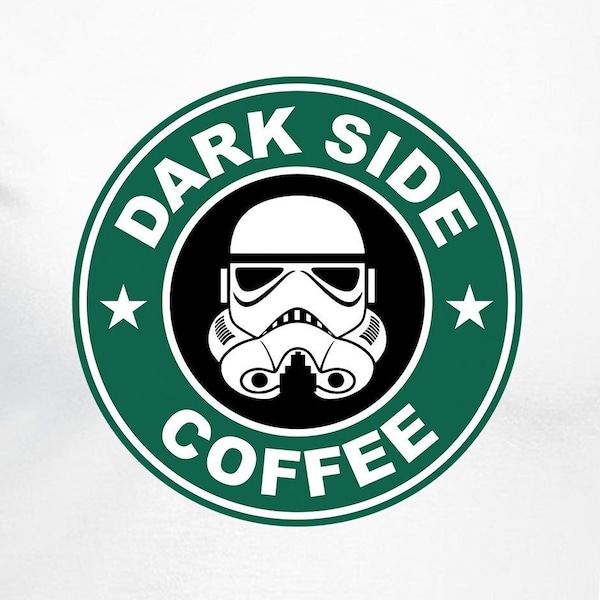 Dark Side Coffee Cut Files | Cricut | Silhouette Cameo | Svg Cut Files | Digital Files | PDF | Eps | DXF | PnG | Star Wars