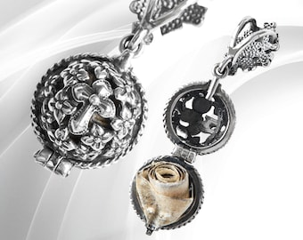 Neck pendant &quot;Saint Matrona&quot; made of 925 silver