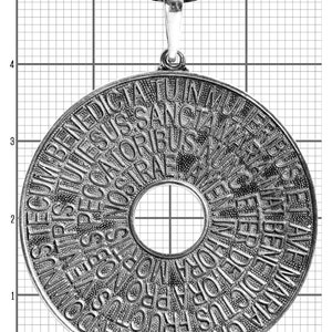 Orthodox Large round pendant Orthodox amulet pendant Saint Maria Necklace for women boho silver Gift for Christian woman image 10