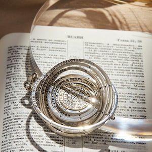 Christian Ten Commandments Medallion in 925 Sterling Silver