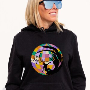 Surfer Shirt for Women & girls, Surfing Gift, Surf Poster, Surf Shirt, Surf Sweatshirt, Surf Lover, Girl Vibes, Surfer Girl, Surfer Tank Top