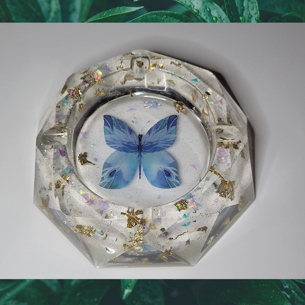 Butterfly Ashtray Etsy