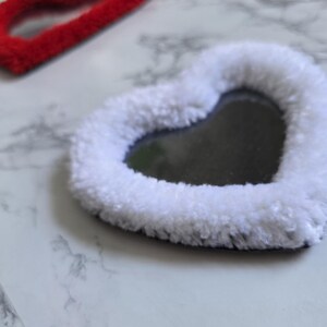 Picture Frame: Red Heart Shape, Personalized Photo Frame image 7