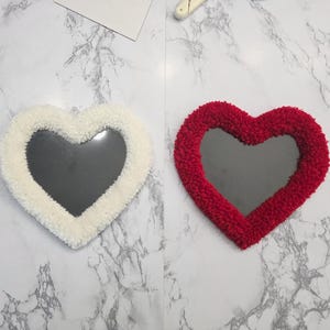 Picture Frame: Red Heart Shape, Personalized Photo Frame image 9