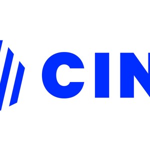 May include: A blue logo with a geometric design and the text "CIN7" in bold, blue letters.