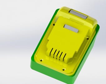 Adapter Makita 18v Akku an Dewalt XR Maschinen | 3D-Datei