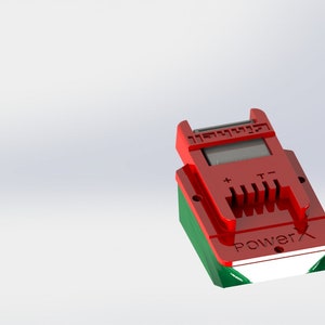 Adapter Parkside X20 battery to Einhell 18v PowerX machines | 3D file