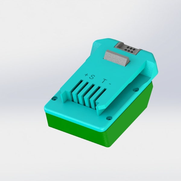 Adaptateur batterie Parkside X20 aux machines Ferrex 20V | fichier 3D