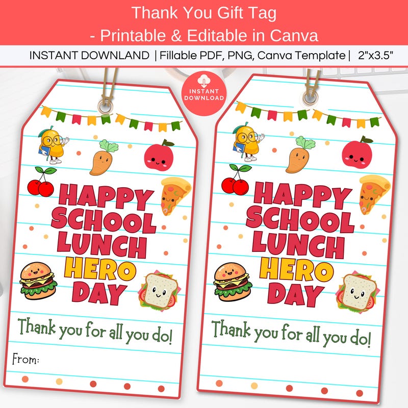 Cafeteria Staff Appreciation Cards - Etsy