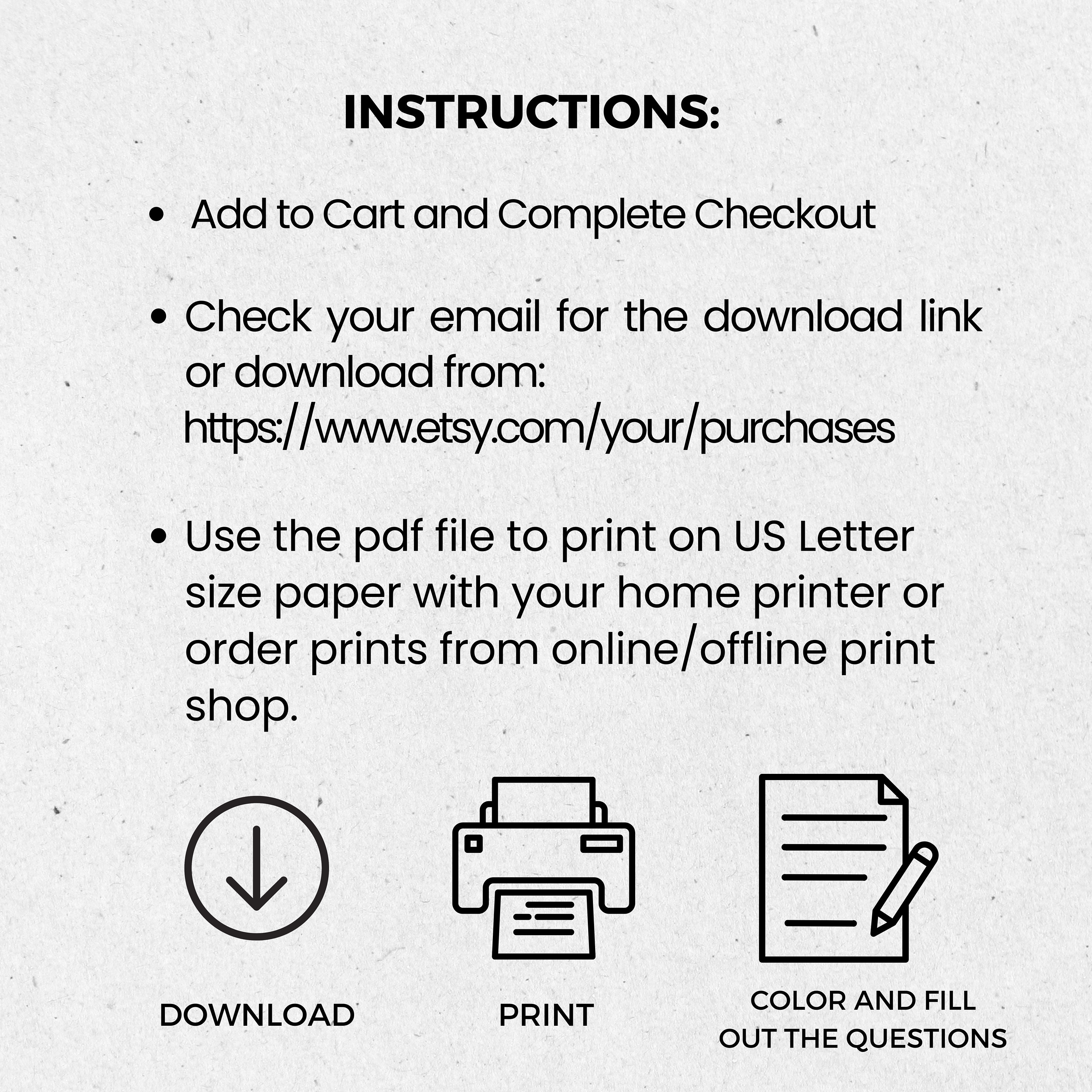 All About My Dad Questionnaire Coloring Page, Printable Father's Day ...