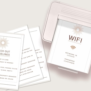 Editable Airbnb Host Kit - Simplify Your Rental with Digital Download Bundle