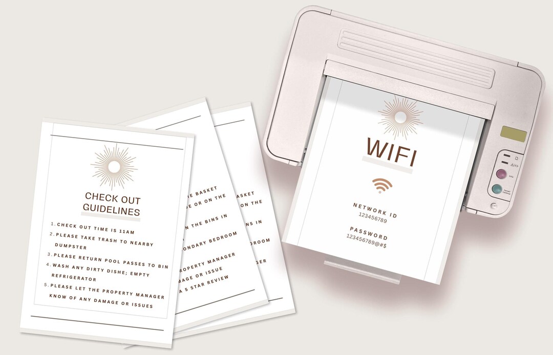 Editable Airbnb Host Kit - Simplify Your Rental With Digital Download ...