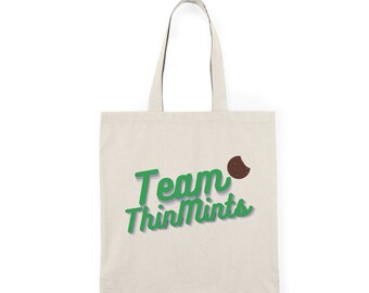 Natural Girl Scout Thin Mint Cookies Tote Bag