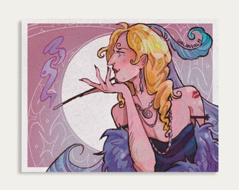 One Piece Nouveau Sanji Print