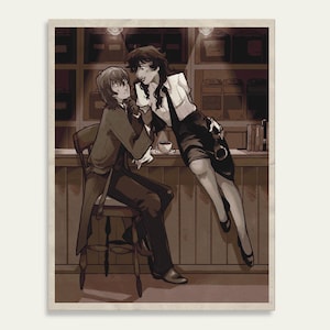 Persona 5 Vintage Shuake Print (A5)