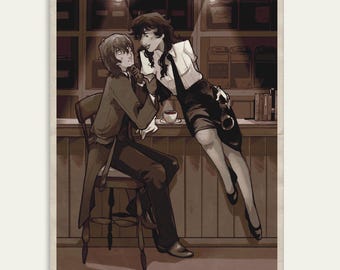 Vintage Shuake-print Persona 5