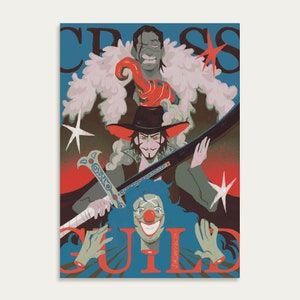 One Piece Cross Guild Print (A5)