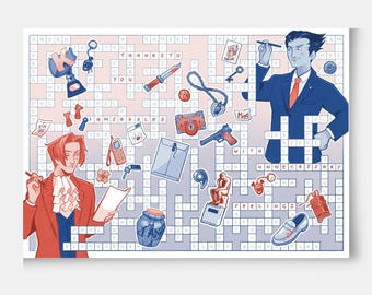 Narumitsu Crossword Print
