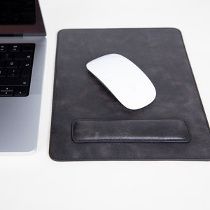 Personalized Leather Mouse Pad, Customized Mouse Pad, Ergonomic Mouse Pad, Gaming Mouse Pad, Tech Accessories, Best Gift Office Mouse Pad