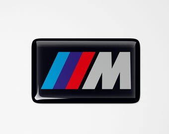 BMW M Performance Emblem Aufkleber Sticker Felgen Lenkrad 3D Felge Embleme