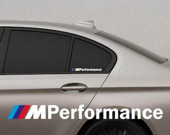 Calcomanía para coche BMW M Performance, para frotar, tuning, M2, M3, M4, letras M-Power