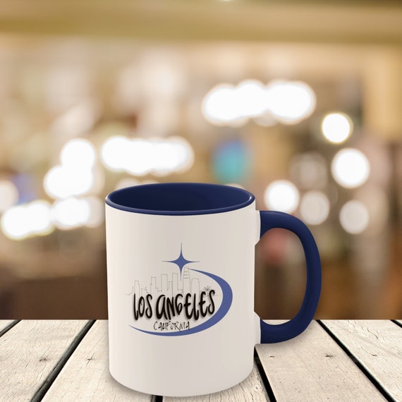 11oz Los Angeles Coffee Mug Dodgers Fan Mug Coffee Bar 