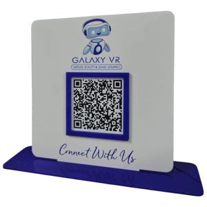 Multi QR code Business Social Media Sign | Instagram , Facebook , Web Social Media Sign | Beauty QR code Sign | Social Media QR Code Sign