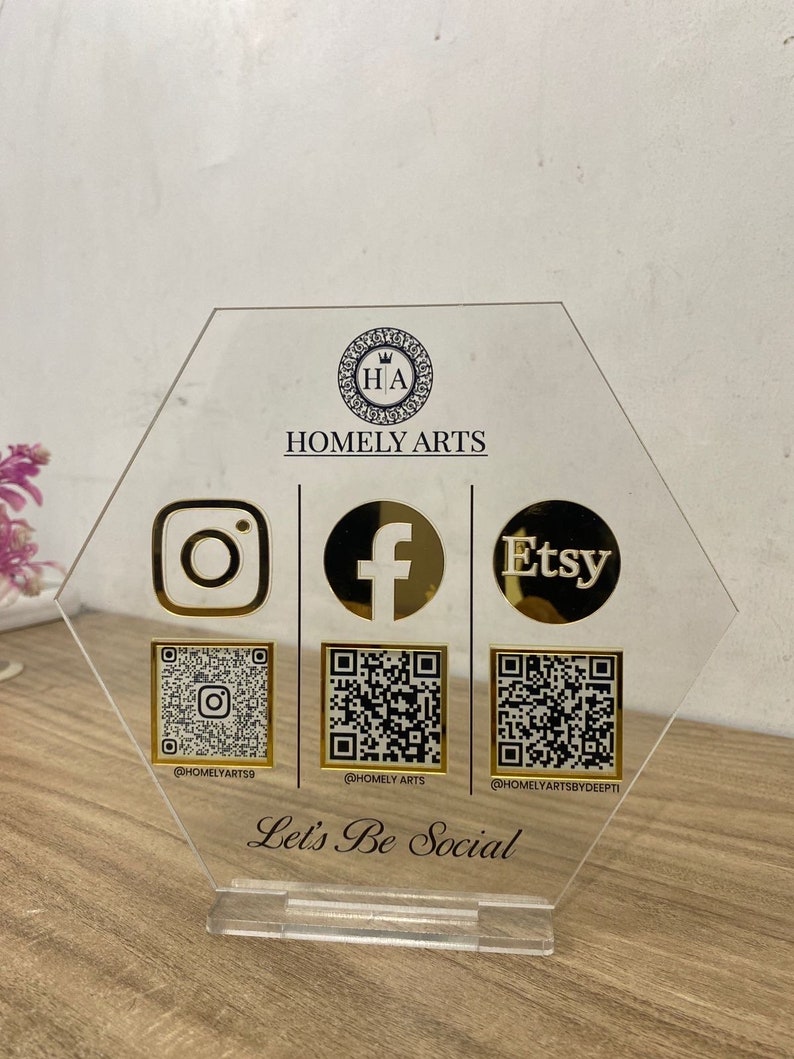 Custom QR Code Sign, Personalized QR Sign, Payment Method Sign, Shop ...