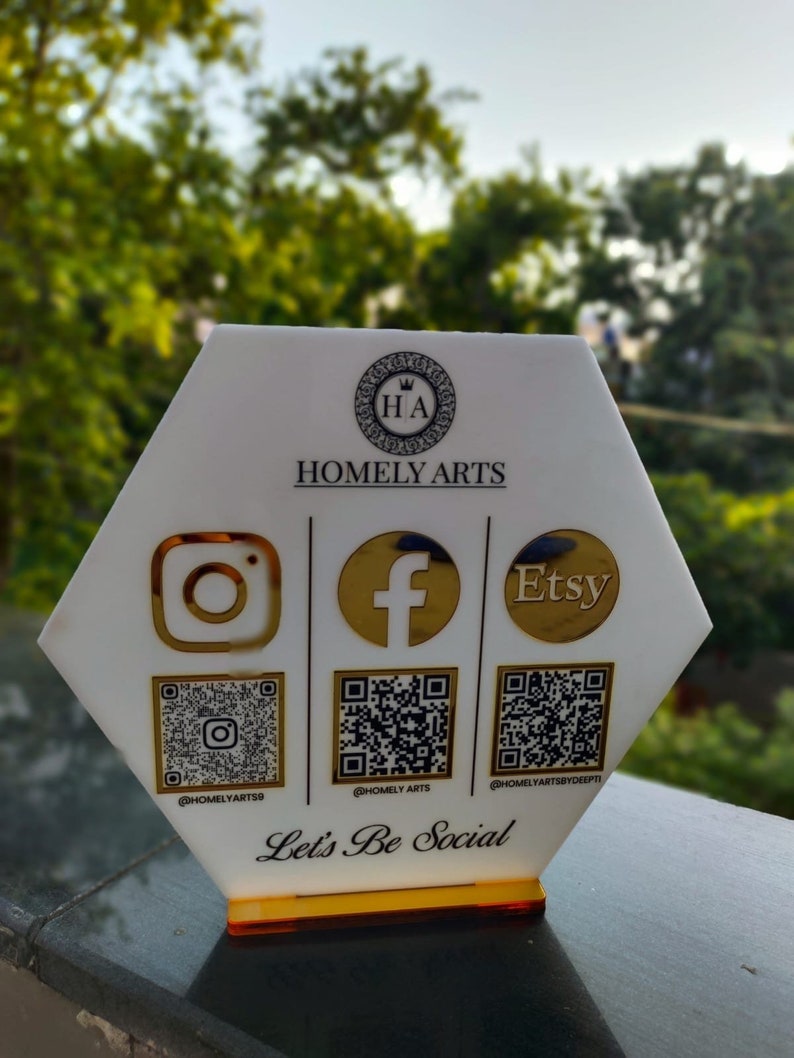 Grauity Signs Custom QR Code Sign, Personalized QR Sign, Payment Method Sign, Shop ...