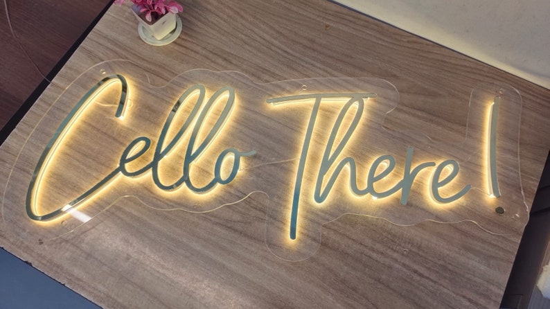 Custom Backlit Acrylic Sign | Acrylic Logo Text Sign | LED Business ...