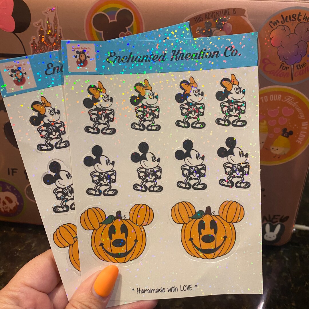 Disney Sticker Sheet Bundle Parks Sticker Sheet Disneyland - Etsy