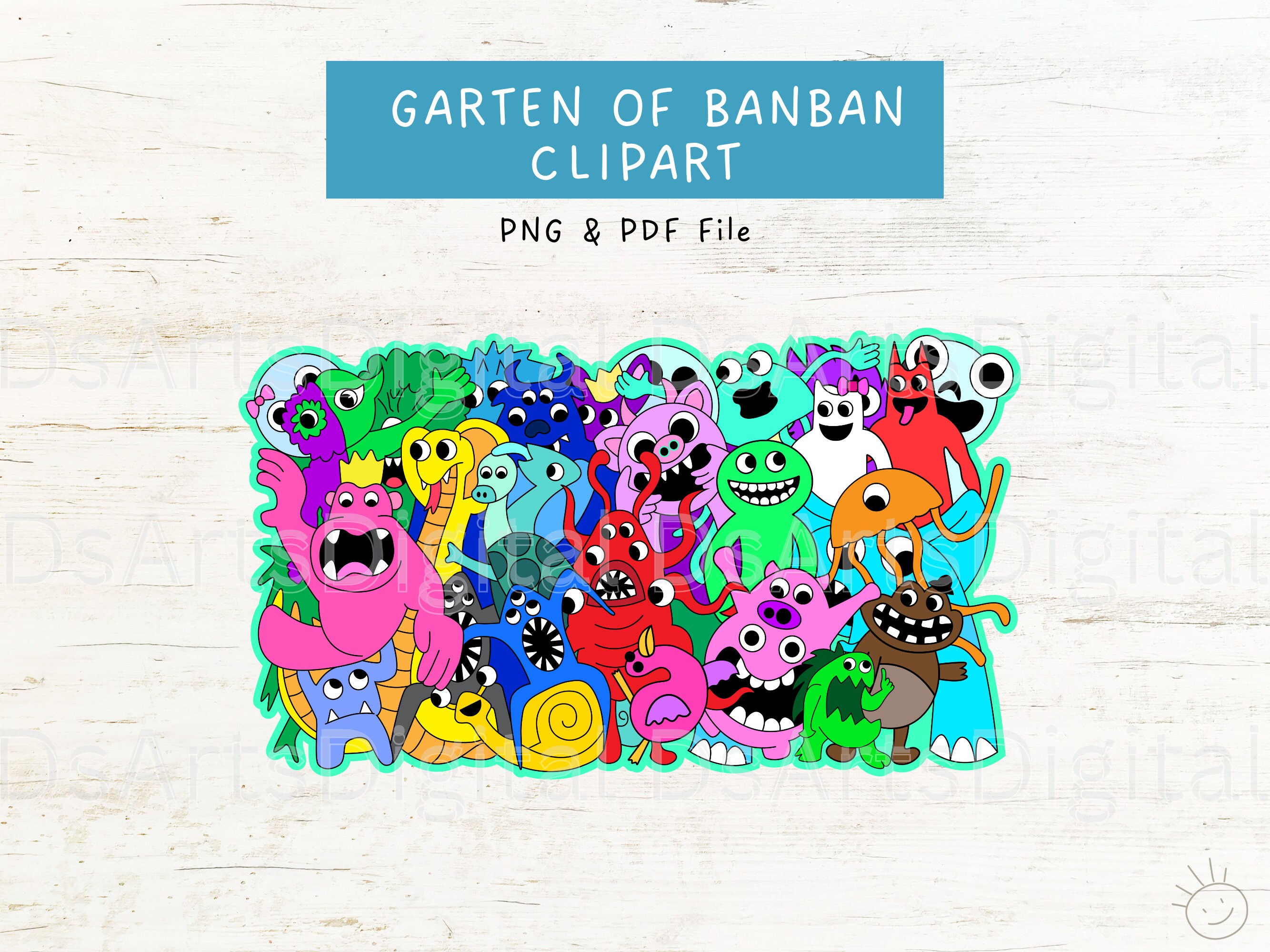 Garten of Banban 2 PNG bundle Slow Seline Roblox characters -  Portugal
