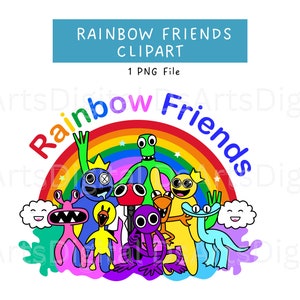 Oblee Marketplace  Álbum de Figurinhas Rainbow Friends