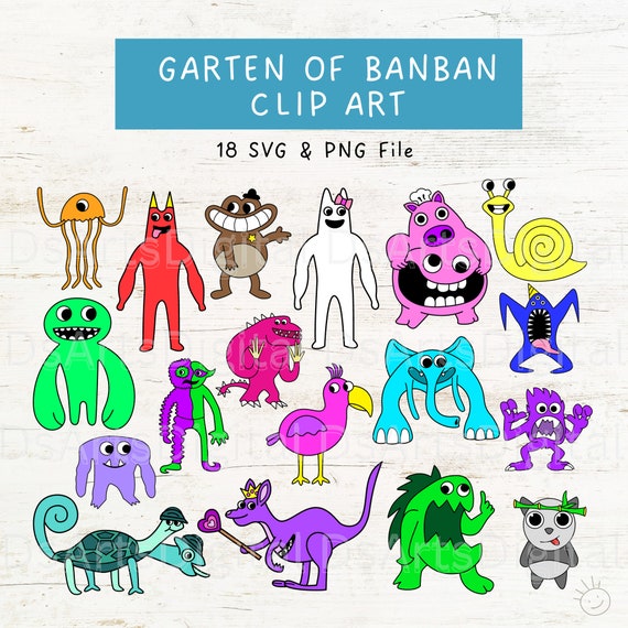 Garden of Banban SVG Garden of Banban SVG Nabnab Birthday 