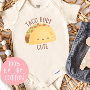 Taco Bout Cute Onesie®, Taco Onesie, Baby Boy Bodysuit, Baby Girl Onesie, Foodie Baby Shower Gift, Mexican Food Baby onesie