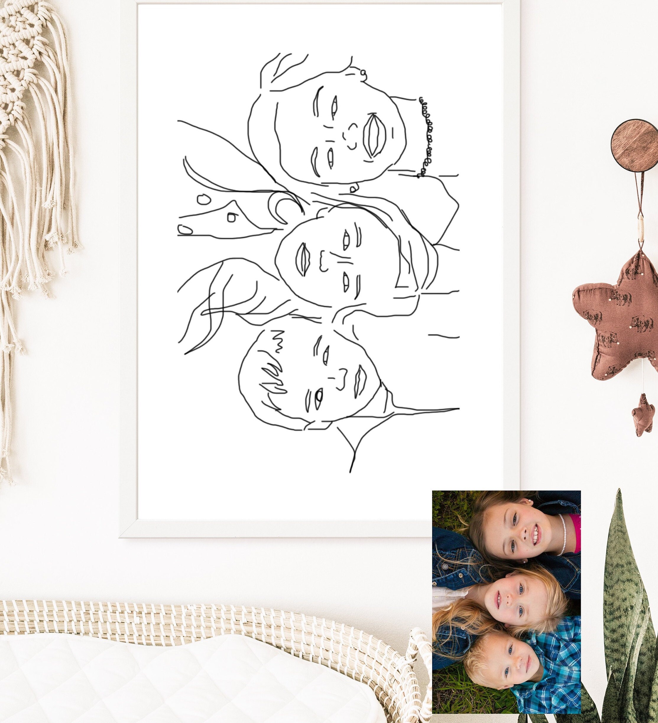 Convert photo to line drawing custom photo to line drawing etsy
