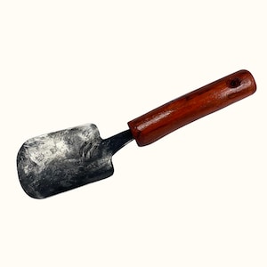 Hand Forged Recycled Steel Garden Trowel with Locally Sourced Wood Handle | Made in the UK | Garden Tools