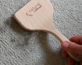 Wooden Pet Hair Lint Removal Brush | FSC Wood | Plastic-free