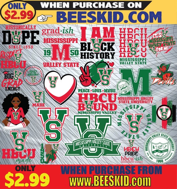 Mississippi Valley State Svg HBCU Svg Collections HBCU Svg Etsy